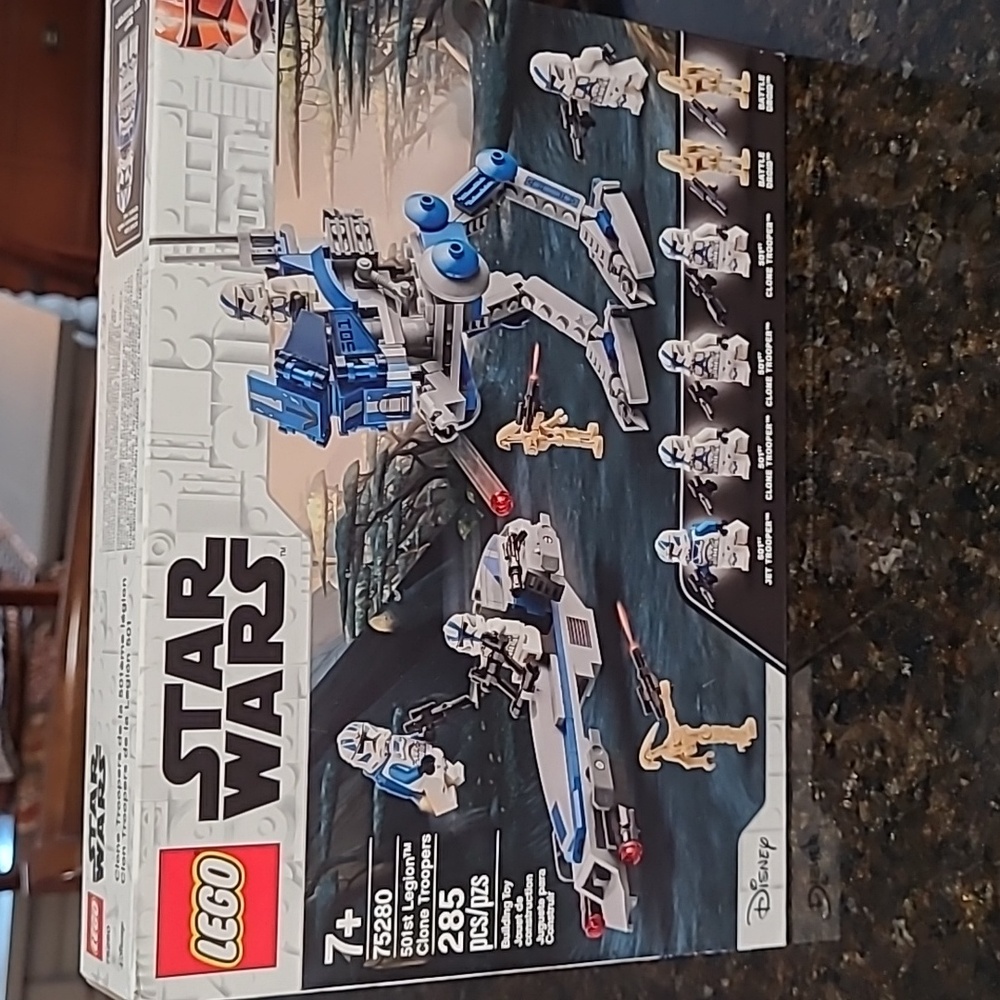 LEGO STAR WARS 501ST CLONE TROOPERS.  Unopened
